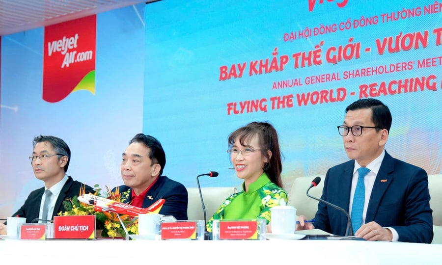 Vietjet chia cổ tức 30%, thu hút đầu tư quốc tế