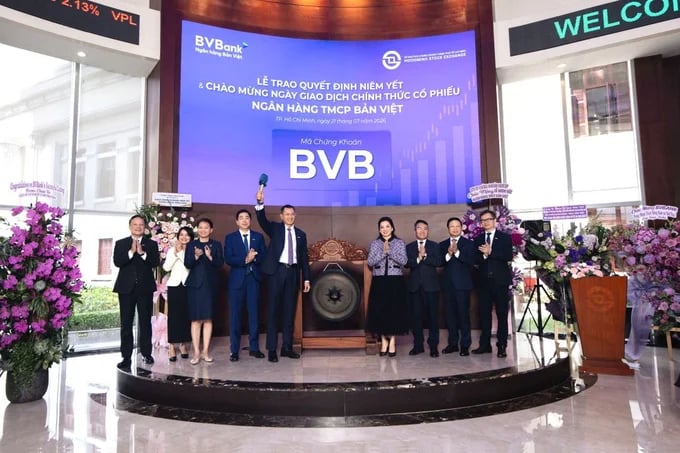 BVBank niêm yết trên HOSE