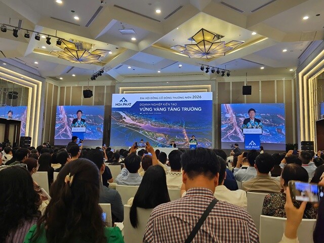 ĐHĐCĐ HPG: Gần 1,000 cổ đông tham dự