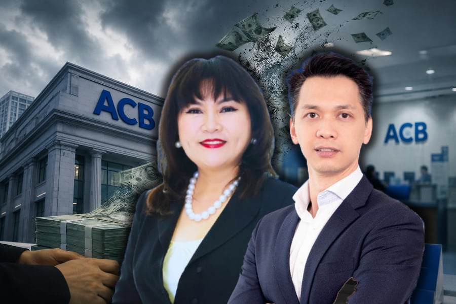 Nhiều biến động tại ngân hàng ACB: Một nhóm doanh nghiệp liên tục “thâu tóm” cổ phiếu để tăng sở hữu lên gần 9,6%, tiền gửi khách hàng lại bất ngờ “bốc hơi” hơn 16.000 tỷ đồng?