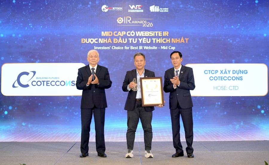 Lần đầu vinh danh Website IR được Nhà đầu tư yêu thích: MBB, VNM, CTD và TCO được gọi tên