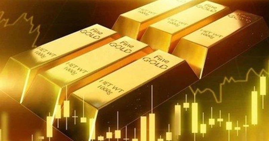 Giá vàng chiều nay (24/4): Vàng miếng trong nước và thế giới tiếp tục suy yếu, lao dốc không phanh