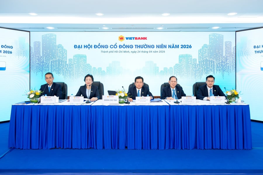 ĐHĐCĐ 2026: Vietbank đặt mục tiêu lợi nhuận tăng 37%, đẩy mạnh CASA và chuyển đổi số