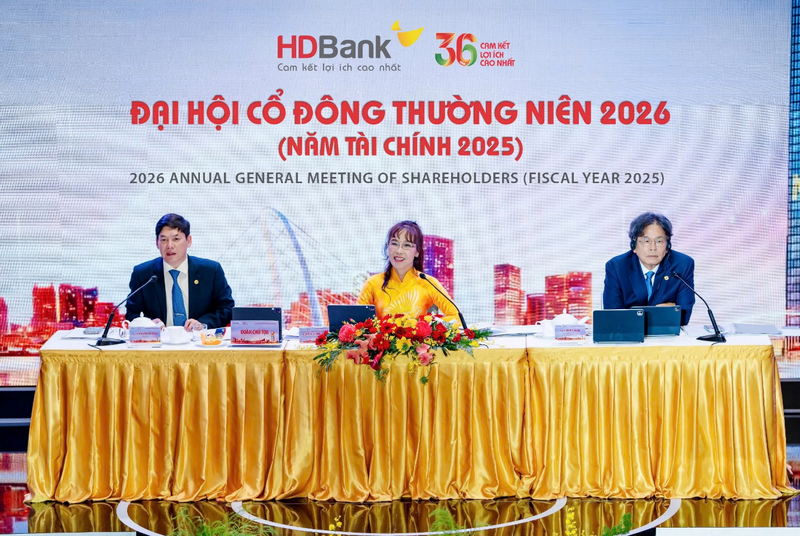 HDBank đặt kế hoạch lợi nhuận tăng 41%, quy mô tiệm cận 1,2 triệu tỷ đồng