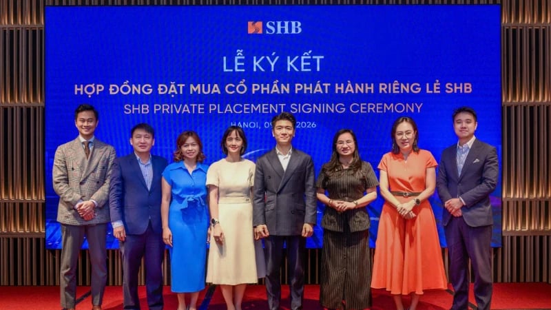 SHB thu gần 3.300 tỷ đồng từ phát hành riêng lẻ lần đầu cho quỹ lớn