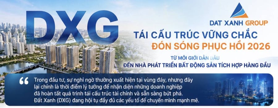 DXG: Chiến lược tái cầu trúc và điểm rơi lợi nhuận trong chu kỳ phục hồi