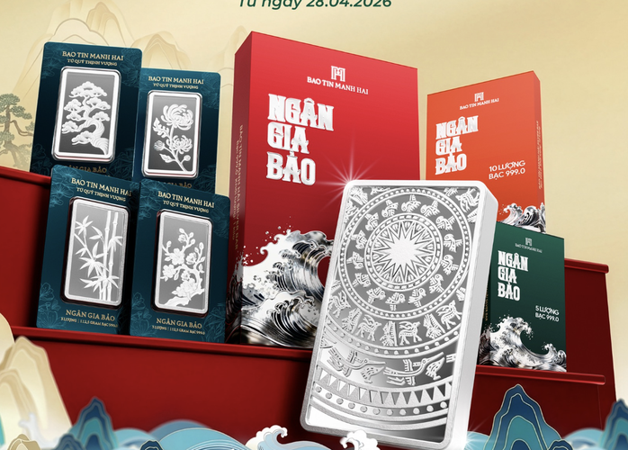 Diễn biến giá bạc ngày 26-4