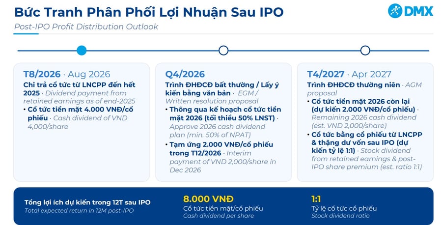 CEO Điện Máy Xanh nói gì về chính sách cổ tức và khả năng tăng thanh khoản cho cổ phiếu sau niêm yết?