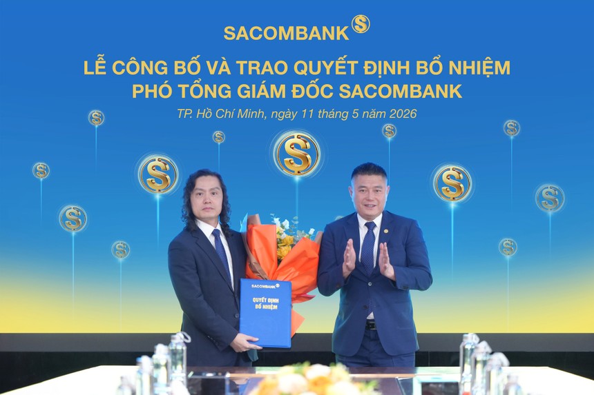 SACOMBANK (STB) bổ nhiệm 2 phó tổng giám đốc