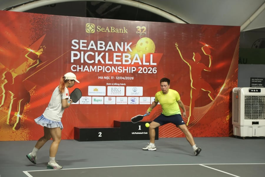 SeABank Pickleball Championship 2026: 416 VĐV tranh tài, gây quỹ từ thiện gần 620 triệu đồng cho giáo dục và môi trường