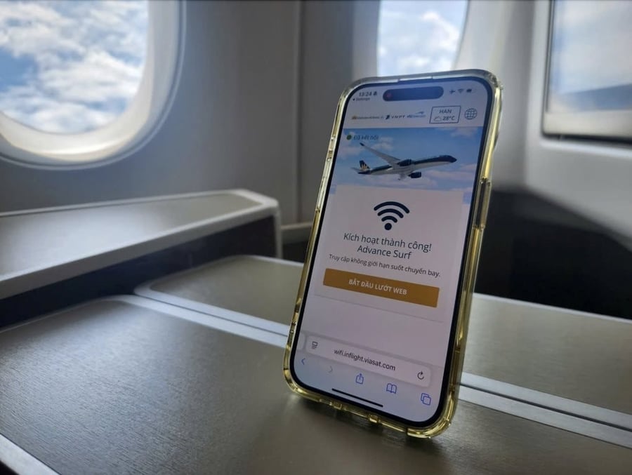 DN Việt Nam đứng sau dịch vụ wifi trên máy bay của Vietnam Airlines báo doanh thu 2025 tăng 221%
