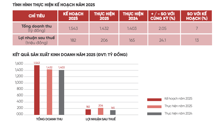 Kết quả kinh doanh năm 2025 của CEO Group