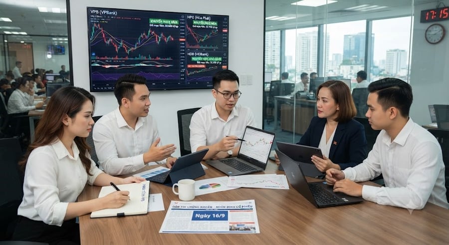 Chứng khoán hôm nay: Khuyến nghị mua VPB, HPG và khả quan với HDB