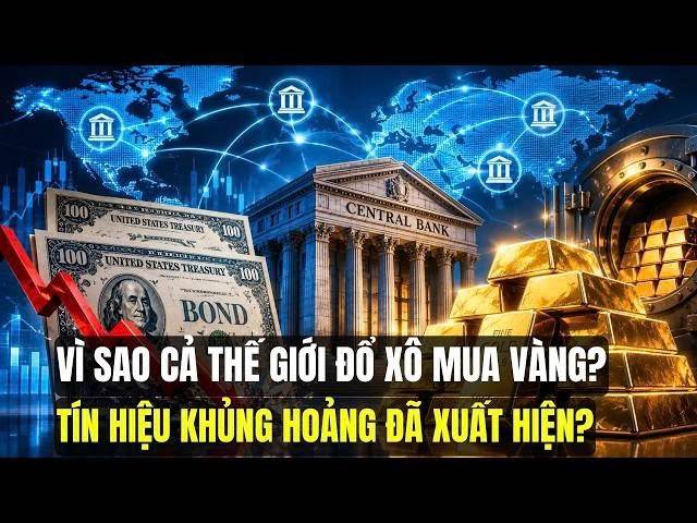 Dịch chuyển cấu trúc dự trữ toàn cầu: Vàng "lên ngôi", vị thế trái phiếu Mỹ lung lay?