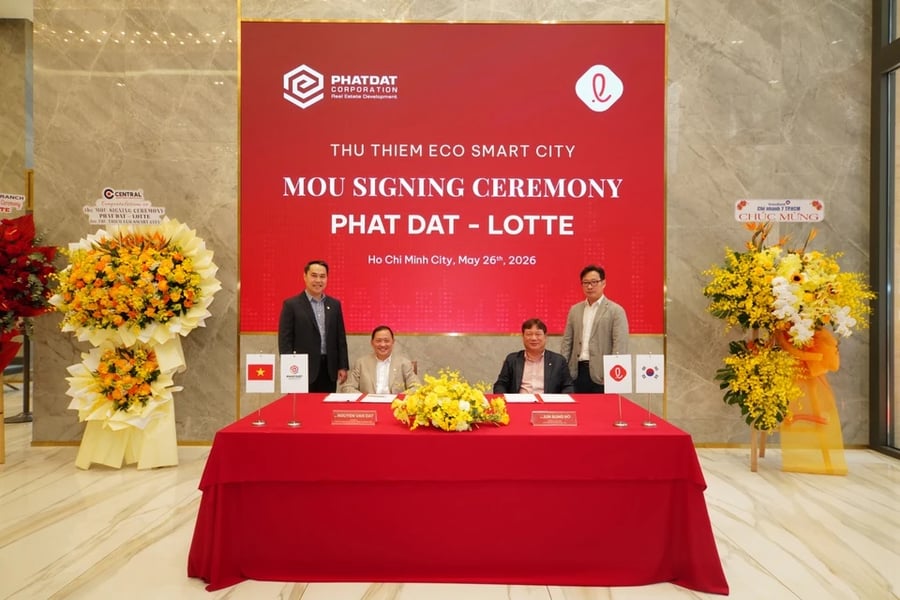 Phát Đạt 'bắt tay' Lotte tại siêu dự án Eco Smart City Thủ Thiêm