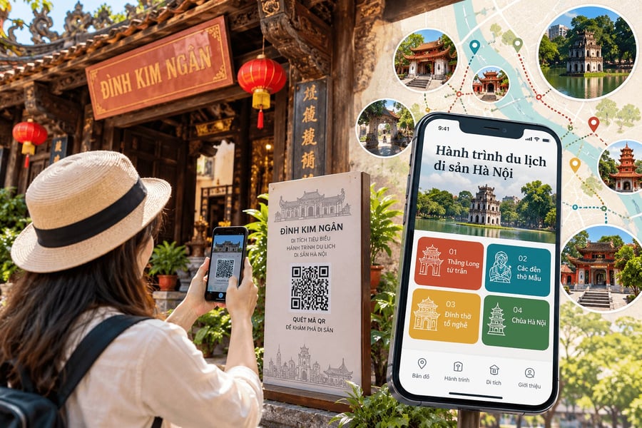 Hà Nội mở rộng không gian tăng trưởng từ di sản và công nghệ