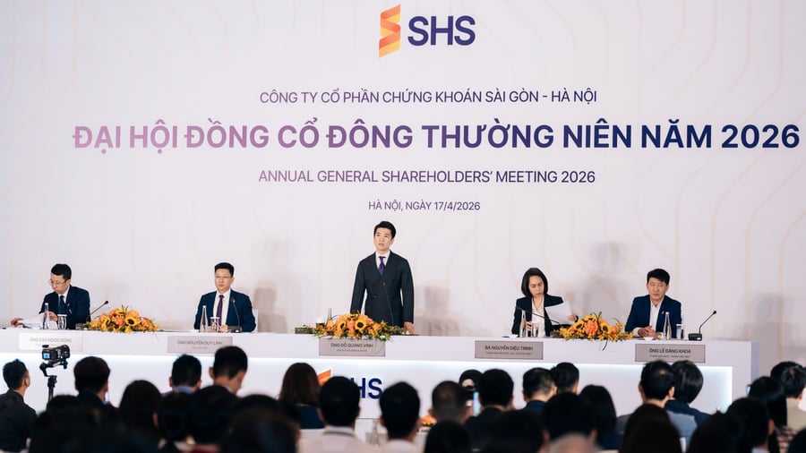 ĐHĐCĐ Chứng khoán SHS: Cổ đông tham gia kỷ lục, tân CEO đặt mục tiêu thị phần tăng gấp 2 lần trong năm 2026