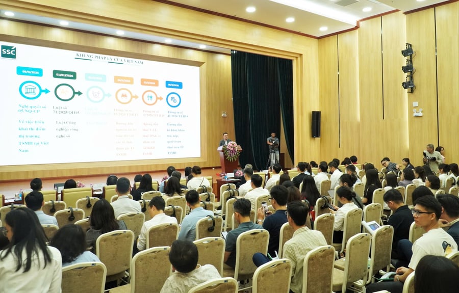 UBCKNN tổ chức Hội nghị “Tài sản mã hóa và tương lai thị trường tài chính số”