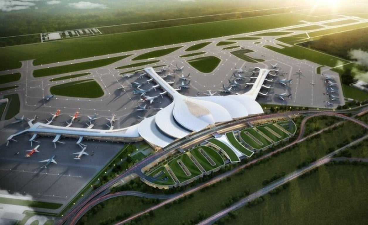 Phối cảnh dự án sân bay Long Thành