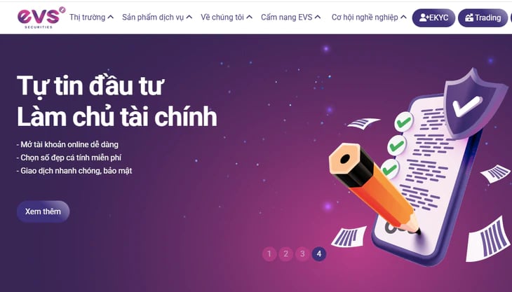 Chứng khoán EVS bị phạt hàng trăm triệu đồng do vi phạm lĩnh vực chứng khoán