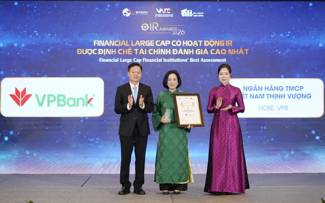 VPBank thắng lớn tại IR Awards 2026 lần thứ hai liên tiếp