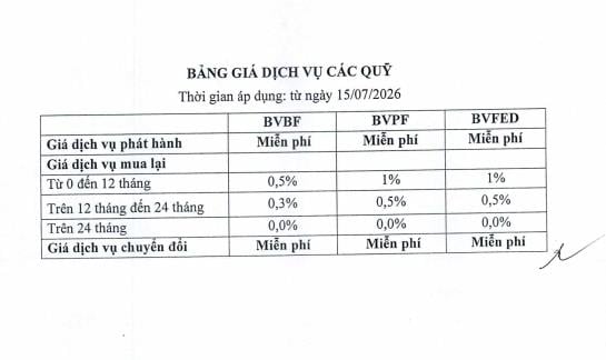 Baoviet Fund miễn phí mua và chuyển đổi quỹ: Bước đi mới gia tăng lợi ích cho nhà đầu tư