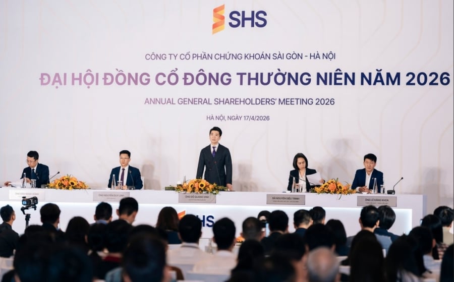 Đại hội đồng cổ đông SHS 2026: Đặt mục tiêu lãi 1.718 tỷ đồng, tăng vốn vượt 10.000 tỷ