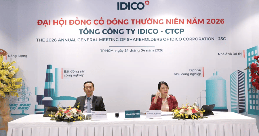 ĐHĐCĐ IDICO: Tính chuyển sàn vào cuối 2026, mở rộng mảng năng lượng