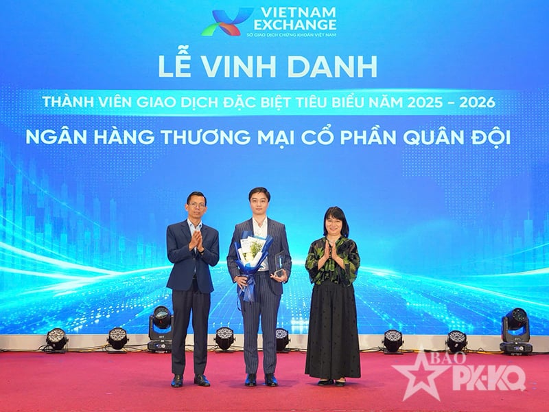 MB được vinh danh là thành viên giao dịch đặc biệt tiêu biểu trên thị trường trái phiếu