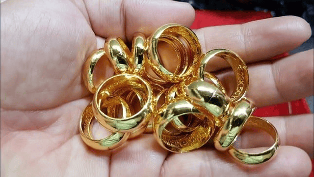 Giá vàng nhẫn trơn, vàng miếng chiều ngày 16/6