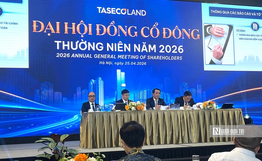 ĐHĐCĐ Taseco Land: Tăng trưởng 2026 đến từ “tích lũy nhiều năm”, loạt dự án bước vào giai đoạn ghi nhận