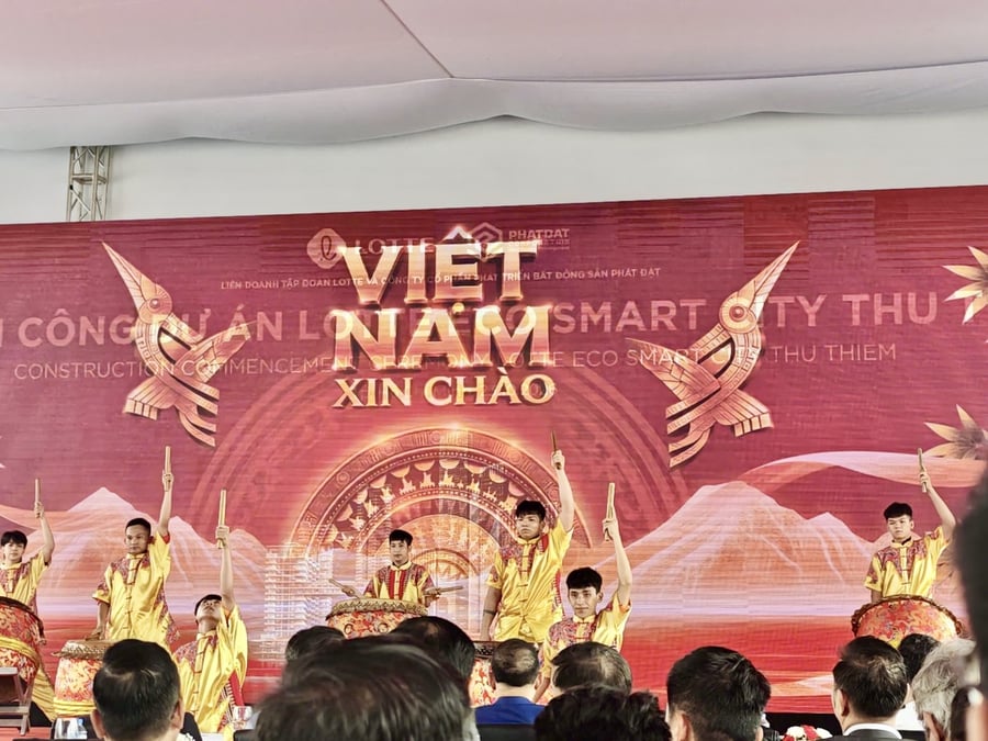 Lotte và Phát Đạt khởi công siêu dự án 60,000 tỷ đồng ở lõi Thủ Thiêm