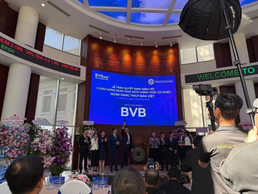 BVB chính thức giao dịch trên HOSE: mở đầu chương mới trên thị trường vốn