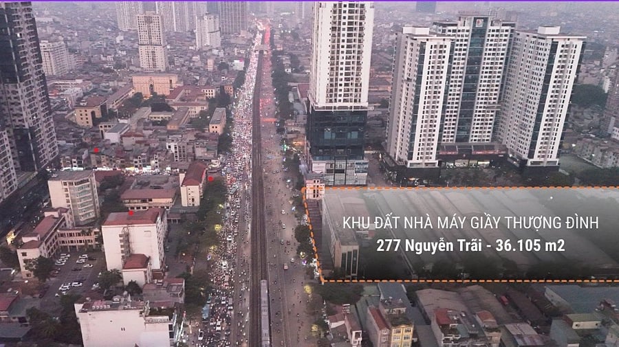 Giầy Thượng Đình lên kế hoạch phát triển tổ hợp gần 10.000 tỉ đồng tại “đất vàng” 277 Nguyễn Trãi