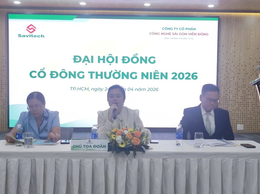 ĐHĐCĐ Savitech: Cổ tức tiền mặt cho năm 2025 và 2026, bổ sung thành viên HĐQT