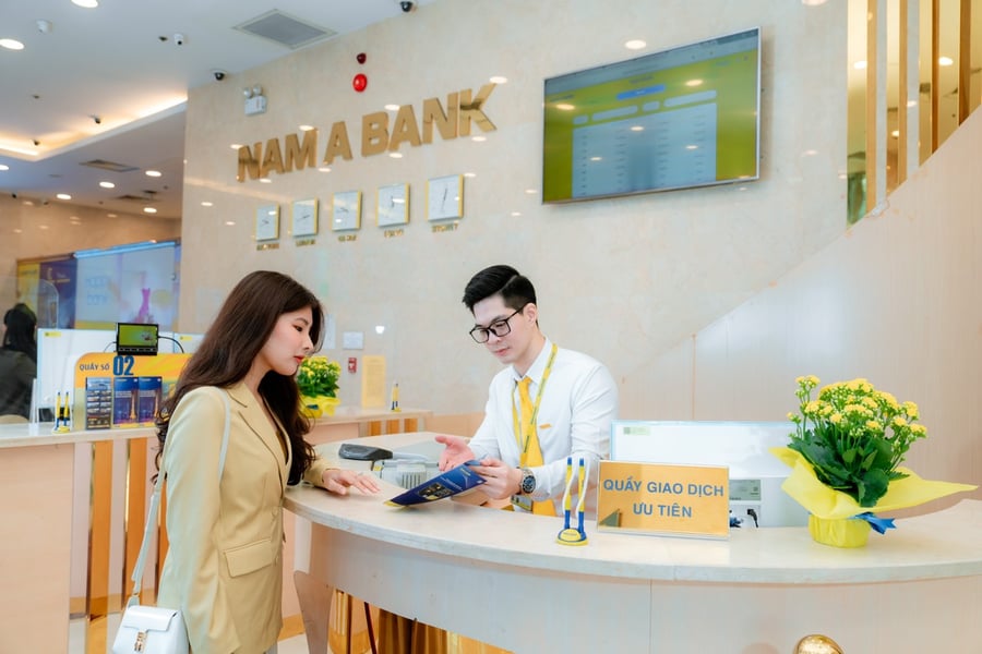 Nam A Bank chốt ngày thưởng hơn 343 triệu cổ phiếu cho cổ đông