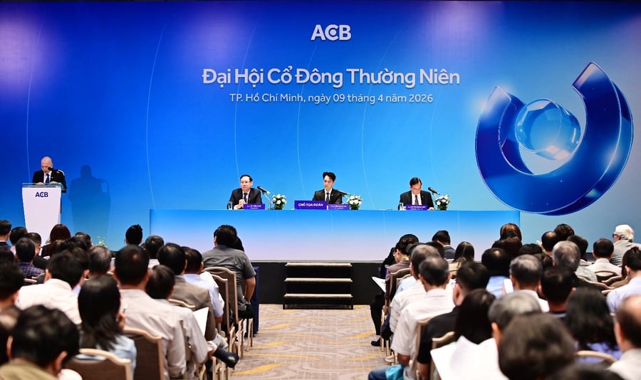 ĐHCĐ 2026: ACB thông qua mục tiêu lợi nhuận hơn 22.300 tỷ đồng