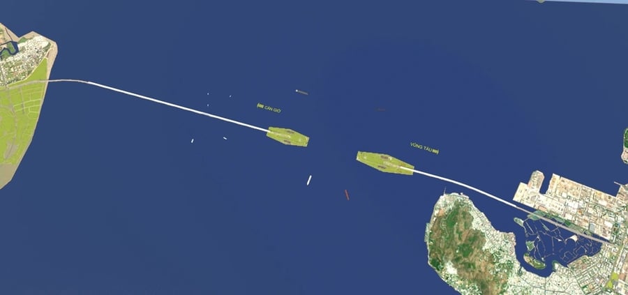 Vingroup đề xuất xây 2 đảo nhân tạo trên tuyến vượt biển Cần Giờ - Vũng Tàu