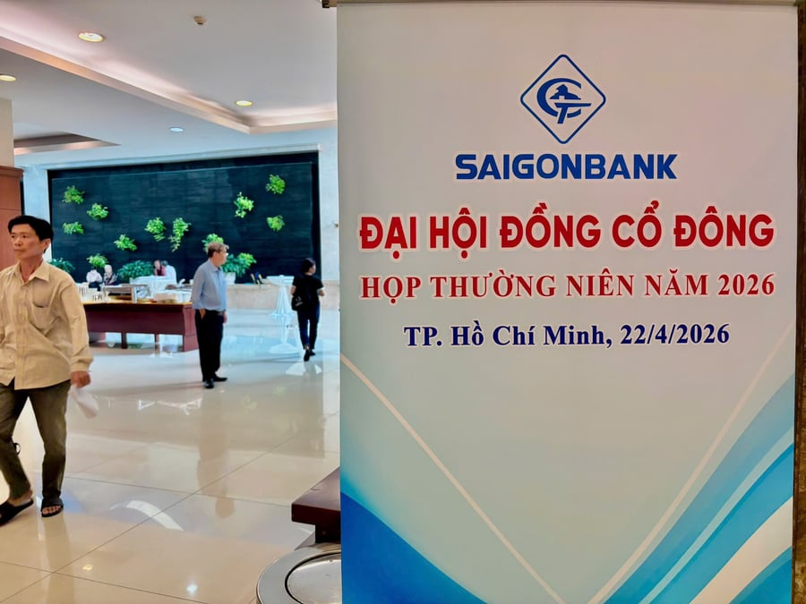 [LIVE] ĐHĐCĐ Saigonbank: Mỗi cổ đông dự họp được tặng 700 nghìn đồng