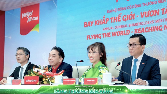 Đại hội đồng cổ đông Vietjet (VJC) 2026: Kết quả xuất sắc 2025, chia cổ tức 30%