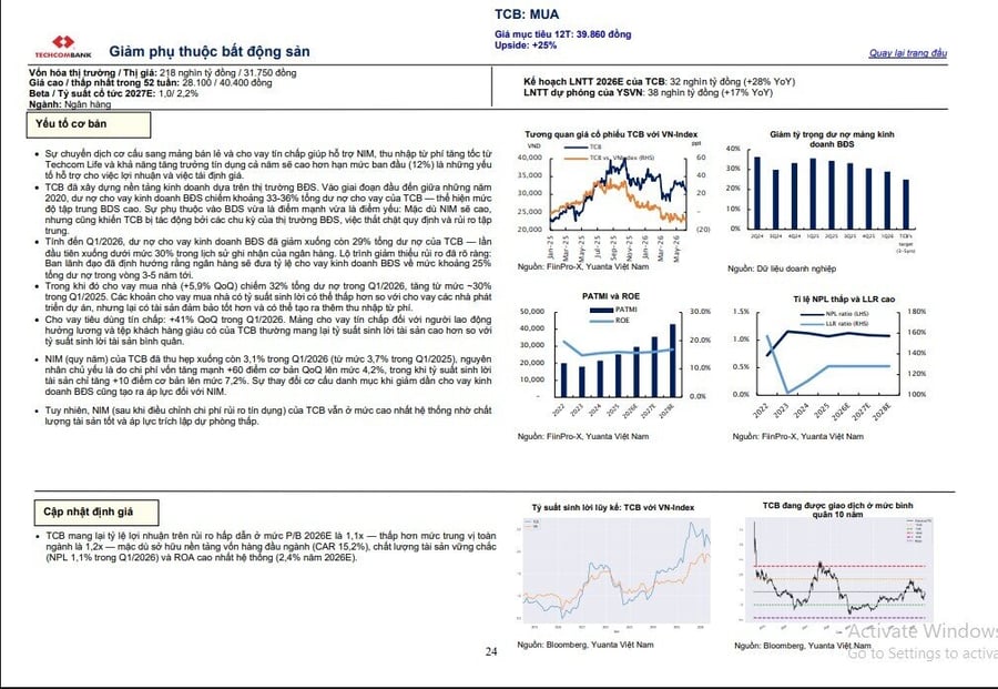 Bức tranh ngân hàng 2026: HDBank tăng trưởng cao nhất, loạt “cổ phiếu vua” được khuyến nghị