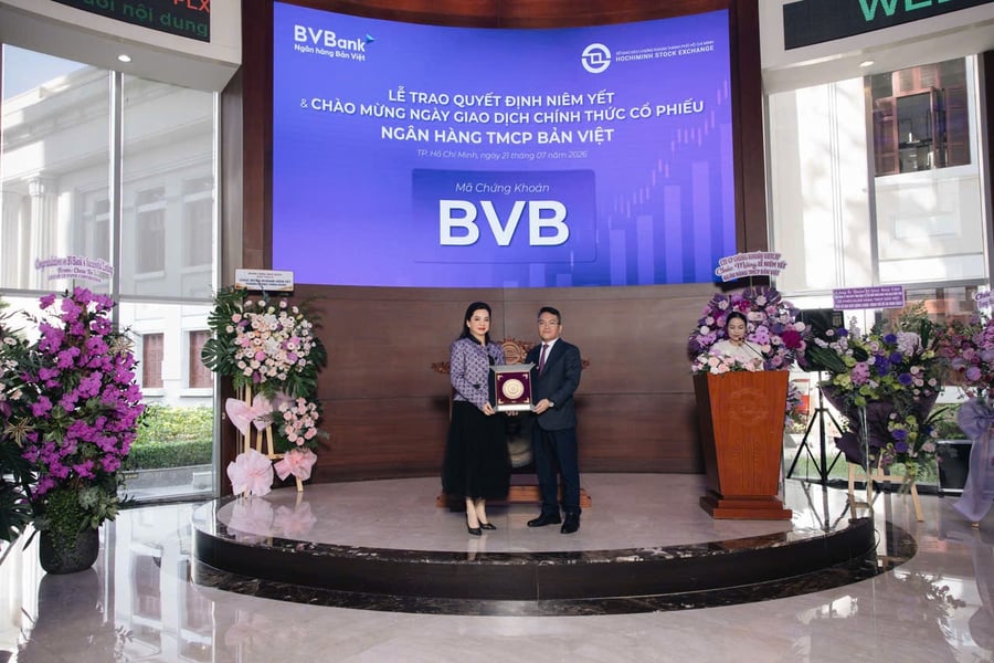 BVBank niêm yết hơn 640 triệu cổ phiếu BVB trên HoSE