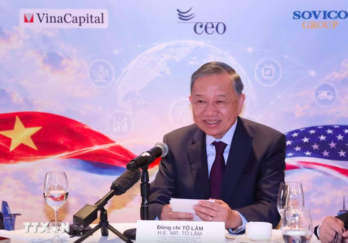 Tổng Bí thư, Chủ tịch nước đề nghị JPMorgan hỗ trợ tiếp cận vốn quốc tế, bao gồm phát hành trái phiếu ra nước ngoài