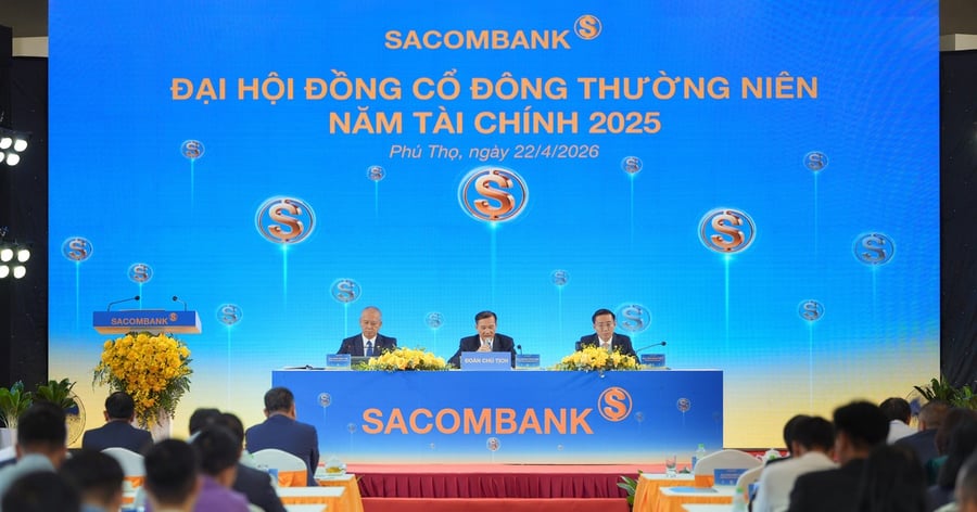 ĐHCĐ Sacombank (STB) 2026: Đại hội xa..., nhưng tỷ lệ cao