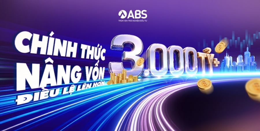 Chứng khoán An Bình tăng vốn lên hơn 3.000 tỷ đồng, mở rộng dư địa cho vay margin