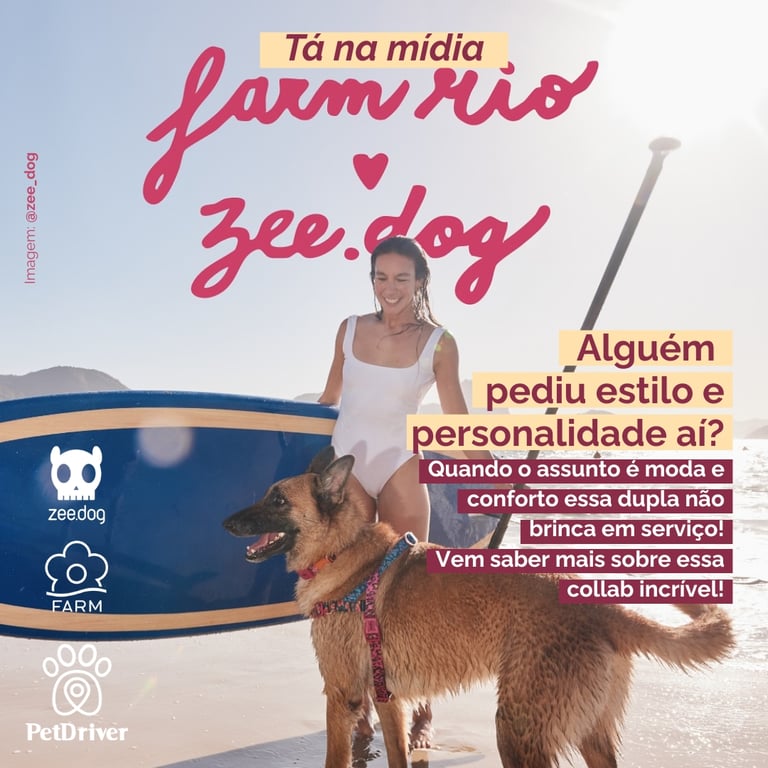 Tudo sobre a collab FARM Rio + Zee.Dog