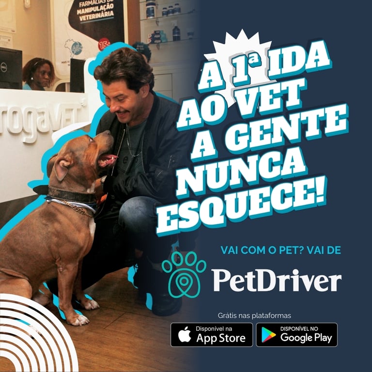 A primeira ida ao Vet a gente nunca esquece!