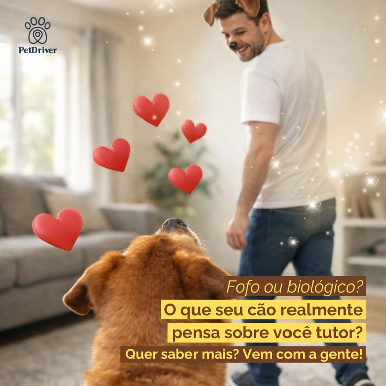 Seu pet só tem um membro da família como tutor!