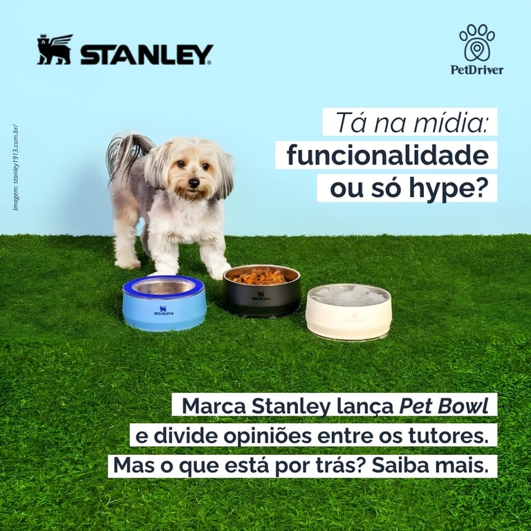 A Stanley agora é pet friendly! Conheça opções para seu pet!