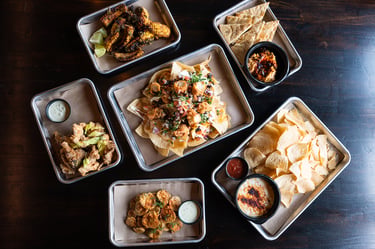 Le Cluck Food Menu